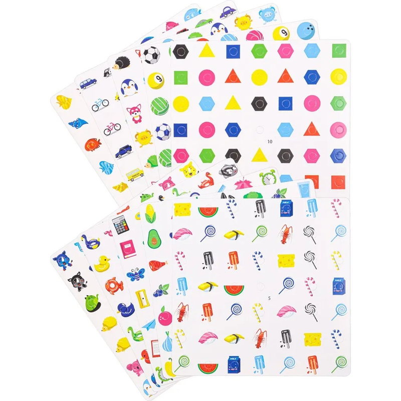 Montessori Memory Board Game Logical Thinking Cognitive Learning Memory Matching Classic Card Children Memory Activity Toy_voghion.com