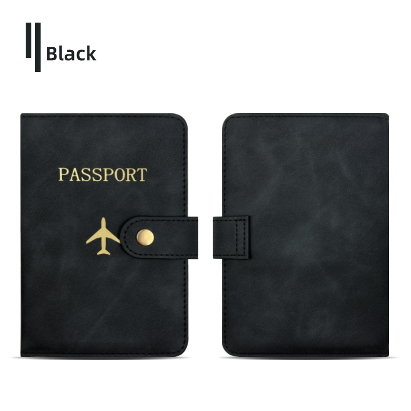 Passport Covers Multi Card Slot Passport Protection Leather Passport Holder PU Leather Edging Document Storage Function Small Bag Passport Bag_voghion.com