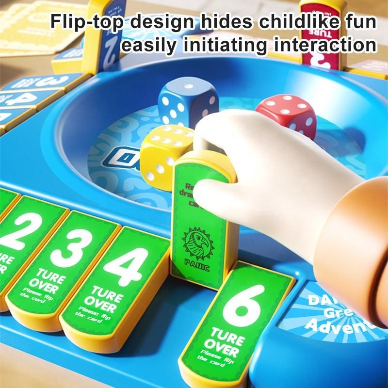 Hot Selling Educational Interactive Parent-Child Board Game Truth Or Dare-Classic Kids Party Toy Made Of Durable Plastic_voghion.com