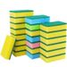 Scrub Sponge For Dishes - 2-Pack Heavy Duty Kitchen Sponges With Non-Scratch Scouring Pad_voghion.com