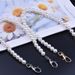 Elegant 10mm Pearl Chain Bag Strap - Adjustable Shoulder Crossbody Handbag Accessory With Gold/Silver Hook (Multiple Lengths)_voghion.com
