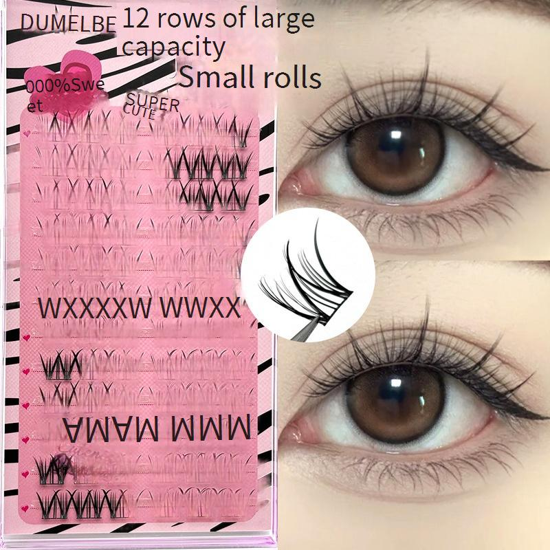 Beauty & Health Naughty Elf Devil False Eyelashes Natural Thick Single Cluster Segmented Cartoon Eye Lazy Eyelashes_voghion.com