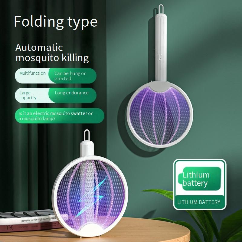 Katlanabilir USB Sivrisinek Öldürücü - Otomatik Çekici ve UV Işıklı 2'si 1 Arada Elektrikli Böcek Öldürücü (Ev Kullanımı İçin Şarj Edilebilir)_voghion.com