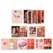 78-Color Book Style Makeup Palette - Matte & Shimmer Eyeshadow + Blush + Highlighter + Concealer + Lipstick (All-In-One Travel-Friendly Vegan)_voghion.com