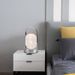 Lampada da tavolo in vetro portatile a LED per dormitorio, scrivania, camera da letto, comodino, regalo creativo_voghion.com