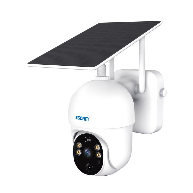 QF255 2.0 Million Pixels 1080P HD WiFi Solar Camera, Support Two-way Voice & PIR Motion Detection & Night Vision & TF Card_voghion.com