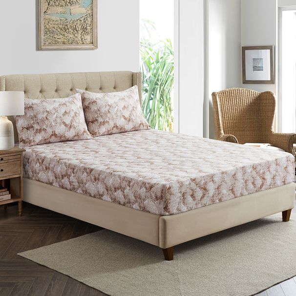 Ink Abstract Art Mattress Cover Polyester Skin Friendly Bed Fitted Sheet Mattress Protector Fitted Sheet_voghion.com