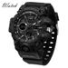 Men's Digital Analog Sports Watch With Waterproof, Stopwatch, Alarm, And Luminous Display Outdoor Sports Multi Function Watch For Men_voghion.com
