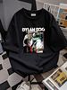 Maglietta vintage Dylan Dog del 1991, anni '90, fumetti horror italiani, grafica, versatile, da uomo, leggermente morbida, elegante, comoda, traspirante, casual._voghion.com