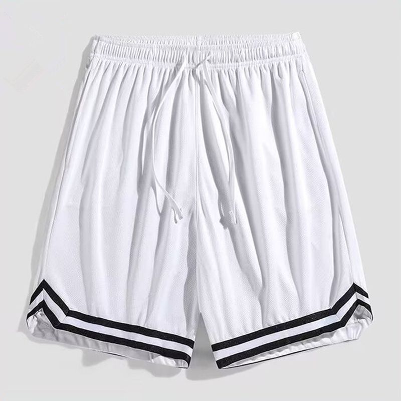 [IceFlex] Men's Basketball Shorts - Gradient Quick-Dry Design | Loose Fit Sports Shorts_voghion.com