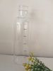 Time Marked Borosilicate Glass Water Bottle - Motivational Hourly Tracker With Measurement Lines For Students_voghion.com