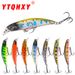 Esca artificiale 7CM/4G Minnow Esca a lento affondamento Esca simile Esca Pesca in mare Acqua dolce Persico Pesce mandarino Pomfret Attrezzatura da pesca_voghion.com