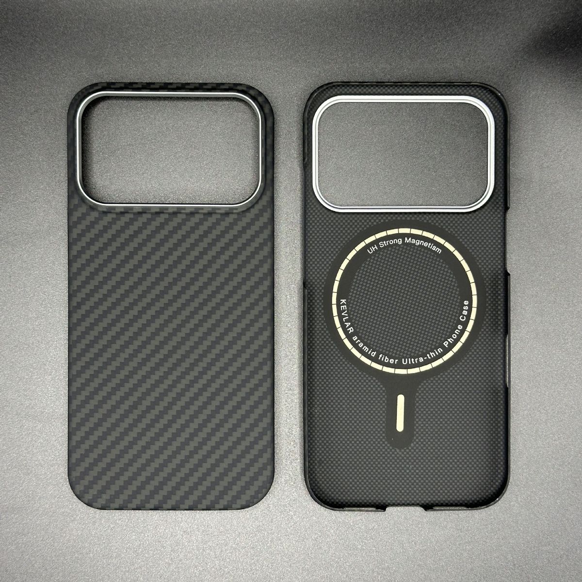 New Aramid Fiber Kevlar Magnetic Phone Case For 17 Series 1500D Ultra-thin Protection_voghion.com