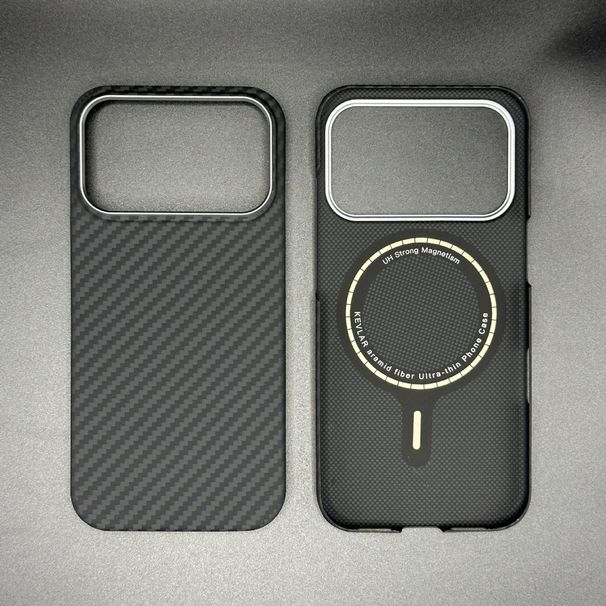New Aramid Fiber Kevlar Magnetic Phone Case For 17 Series 1500D Ultra-thin Protection_voghion.com