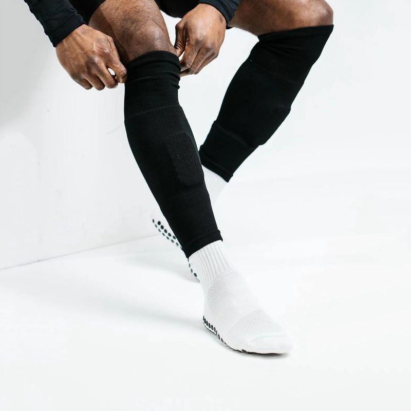 Calzini da calcio sopra il ginocchio calzini da calcio polpaccio calzini a pressione per adulti corsa fitness tubo di estensione uomini e donne corda per saltare leggings_voghion.com
