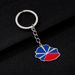 Stainless Steel Oil Drop Pendant - Ethnic French Reunion Island Inspired Keychain Ornament_voghion.com