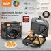 Sandwich Waffle Maker - Multifunctional Mini Cake Baker For Breakfast Toaster EU Standard 700W_voghion.com