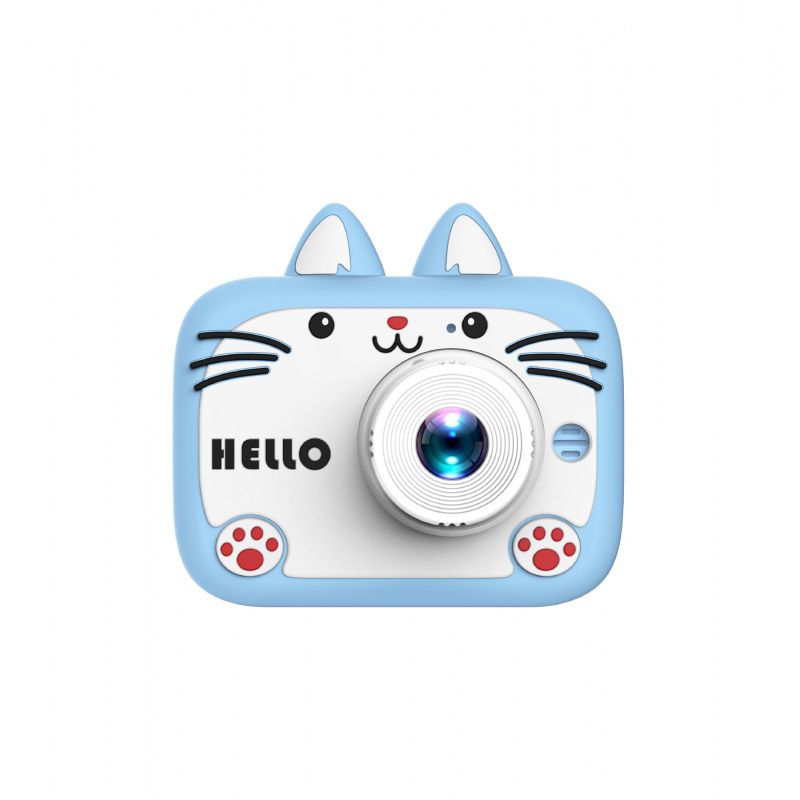 【Alta qualità】 2025 Nuovo giocattolo per bambini Custodia in silicone Anti-caduta Studente HD Fotocamera digitale Gioco Regalo_voghion.com