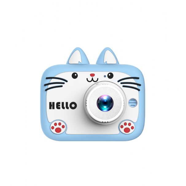 【Alta qualità】 2025 Nuovo giocattolo per bambini Custodia in silicone Anti-caduta Studente HD Fotocamera digitale Gioco Regalo_voghion.com