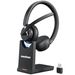 EH11 Wireless Bluetooth 2.4G Business Headset With AI Noise Cancellation & Call Alerts, Comfortable Over-Ear Design For Office & Remote Work_voghion.com