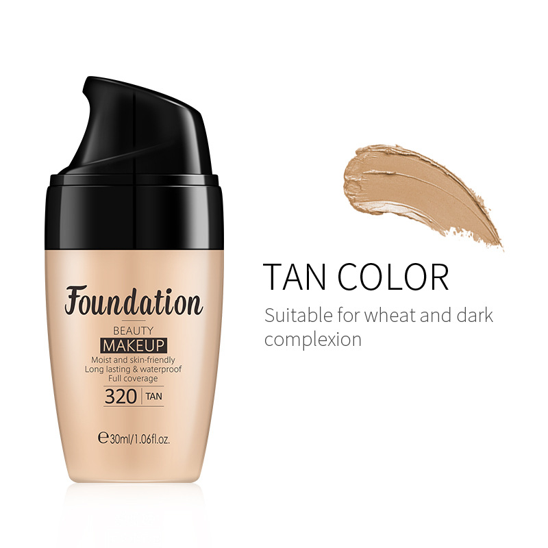 Flëssege Concealer Foundation 30ml Feuchtigkeitsspender Natierlech Make-up Foundation Crème Make-up Make-up_voghion.com