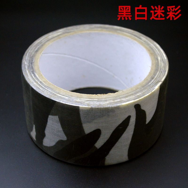 Jungle Outdoor Spare 10m Cloth-Based Bionic Waterproof Field Camouflage Tape_voghion.com
