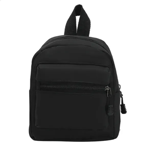 1 pz Mini zaini da donna, borsa da donna in nylon alla moda, piccole borse scolastiche, zaino bianco per ragazze adolescenti, zaino casual alla moda_voghion.com