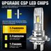 30000LM LED-Scheinwerfer-Kit Mini-Glühbirne 120W 3570 CSP für Autoscheinwerfer Auto-Nebellampen Canbus H7 Led Turbo Automobil 6000K_voghion.com