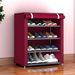 Metal Shoe Rack – Modular 5/6/8/10-Tier Adjustable Shoe Organizer For Entryway, Closet & Dorm (Modern Slim Design, DIY Assembly, Anti-Rust Frame)_voghion.com
