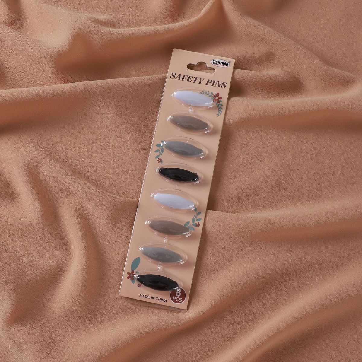 Vibrant Dopamine-Inspired Hijab Pins & Brooches – Colorful Resin Scarf Pins For Women & Men – Multipack Fashion Accessories_voghion.com