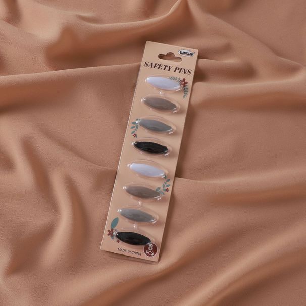 Vibrant Dopamine-Inspired Hijab Pins & Brooches – Colorful Resin Scarf Pins For Women & Men – Multipack Fashion Accessories_voghion.com