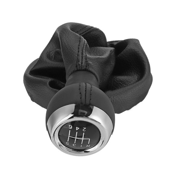 6-Gang-Schaltgetriebe Auto Schaltknauf Schalthebel Boot für Mini Cooper R55 R56 R57 R59 F55 F54_voghion.com