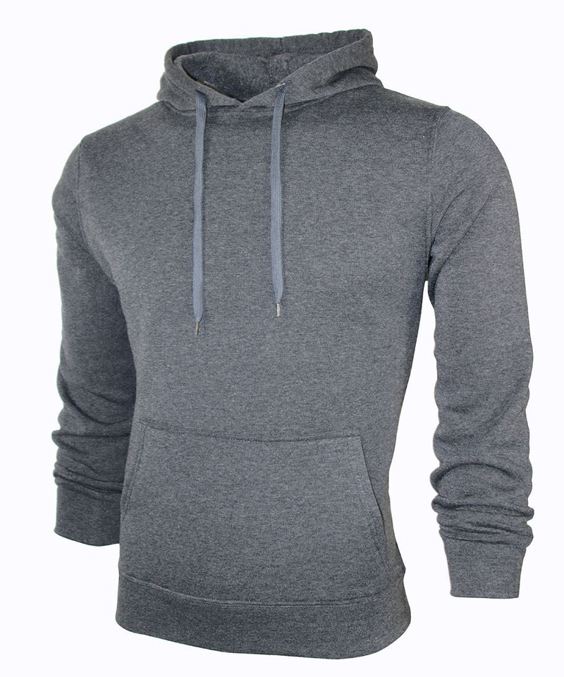 Damtröjor i plysch höst och vinter för män, stor enfärgad tröja, casual huvtröja, herr_voghion.com