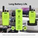 Retevis H777 Groene Walkie Talkie 2 stuks draagbare PMR446 FRS portofoon met groot bereik VOX Type-C Walkie Talkie voor kamperen_voghion.com