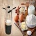 Stainless Steel Egg Whisk - Rotary Hand Blender | Milk Frother | Professional Kitchen Tool | Dishwasher Safe_voghion.com