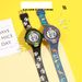 Children's watch Fashion pin buckle watch glow-in-the-dark waterproof PU strap Student electronic watch_voghion.com
