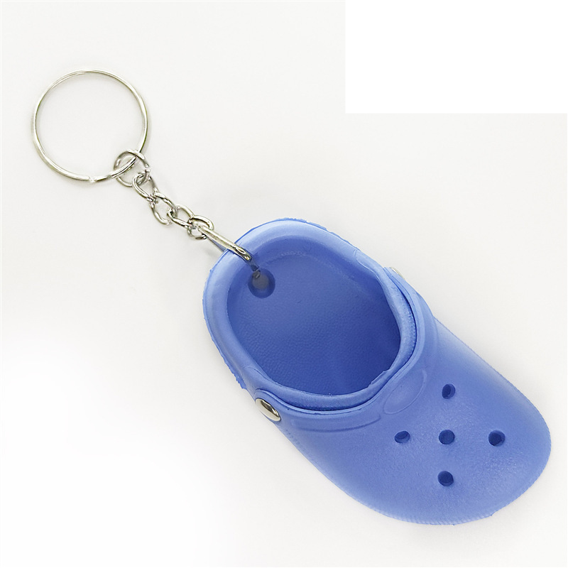 Mini slippers small hole shoes pendants small shoes keychain school bag pendants_voghion.com