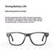 W100 Smart Glasses – KI-Übersetzung, Bluetooth-Anrufe, Musik und Sprachassistent, leichte Touch-Steuerung (iOS/Android)_voghion.com