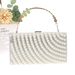 Luxurious And Elegant Heavy Craft Pearl Rhinestone Clutch Socialite Formal Dress Evening Bag Handbag_voghion.com