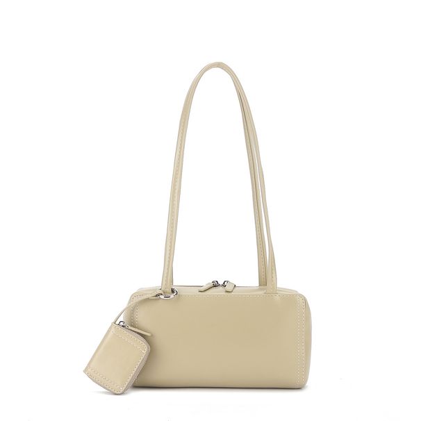 Koreanische Nische Stand Kopfhörer Boston Unterarm Pendler lässige Mode tragbare Schultertasche_voghion.com