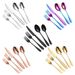 430 Stainless Steel Steak Knife Fork And Spoon 5 Components 20 Piece Set Western Tableware Set_voghion.com