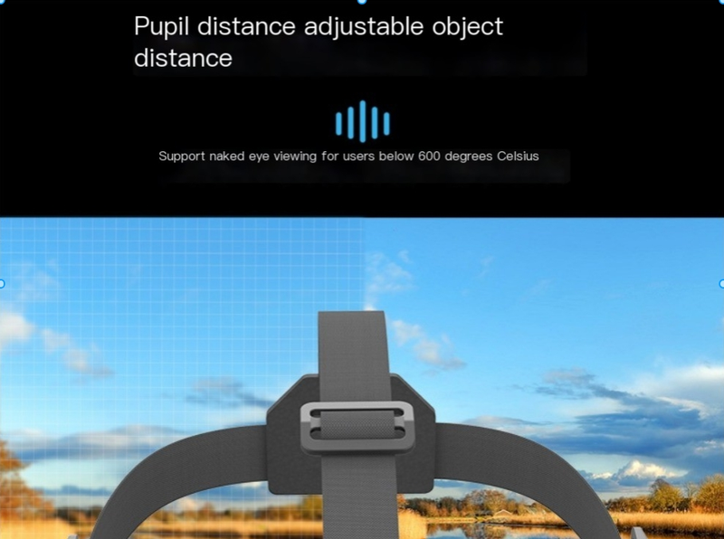 VR Glasses, 3D Movie All-in-one Game Console, Immersive Virtual Reality Glasses, VRShinecon_voghion.com