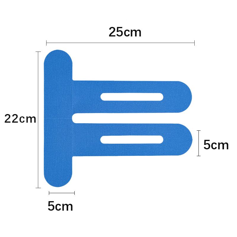 Pre-cut Knee Muscle Patch, Elastic Muscle Patch, Sports Protective Tape, Pre-cut Muscle Patch_voghion.com