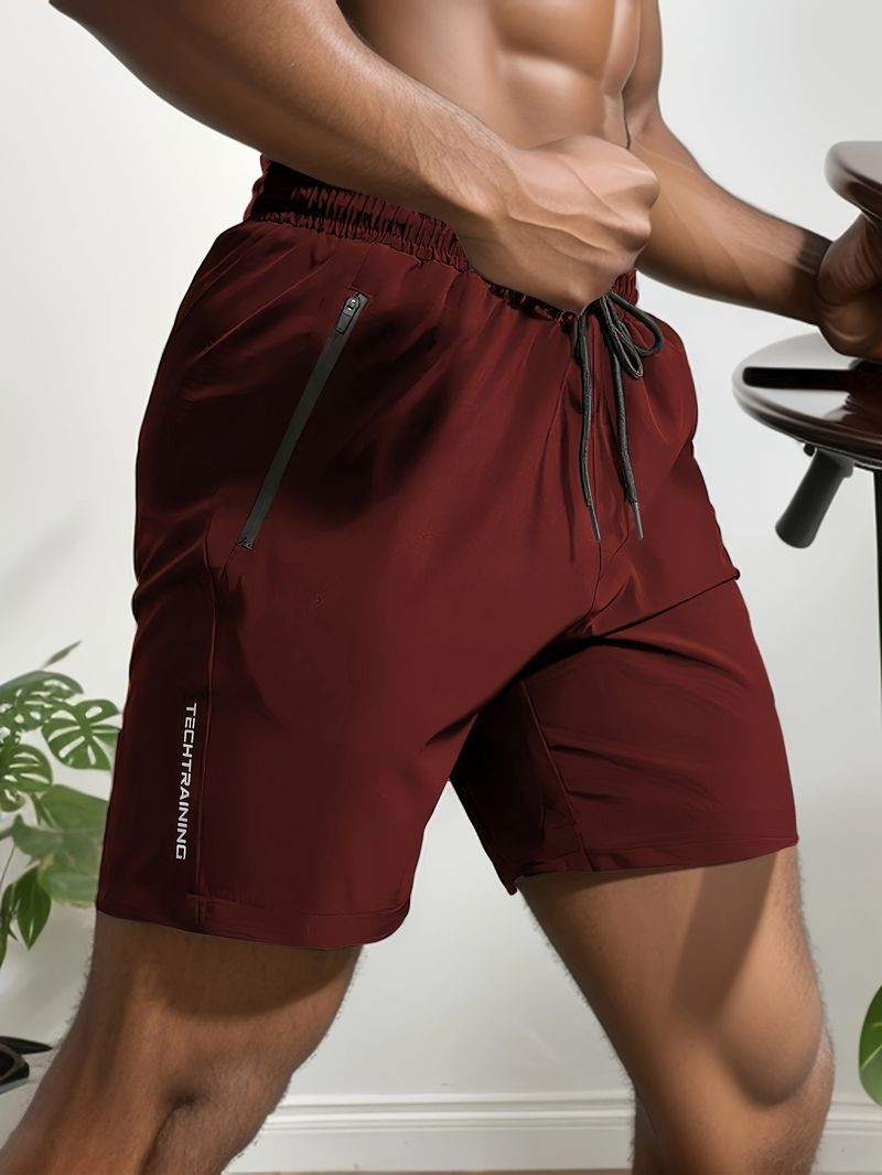 Men’s Clothing Casual Sports Shorts Breathable Quick Dry Shorts_voghion.com