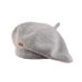 Large Head Circumference Wool Knitted Beret Spring And Autumn Painter Hat Shows Small Face Japanese Style Thin Design Niche Internet Celebrity Hat_voghion.com