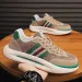 Scarpe da uomo firmate Sneakers multicolori con scatola Beige Scarpe da ginnastica da uomo Vintage Chaussures Scarpe casual in pelle_voghion.com