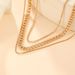 Hip-hop Punk Personality Chain Three-piece Necklace Female European And American Ins Three-layer Stacked Collarbone Chain Unisex_voghion.com
