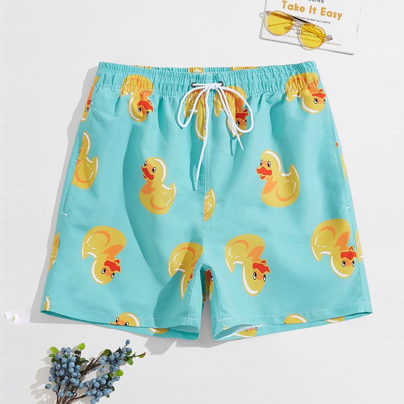 Badehose zum Surfen für Herren mit Futter zur Vermeidung von Peinlichkeiten. Hübsche Strandshorts für Herrenbekleidung_voghion.com