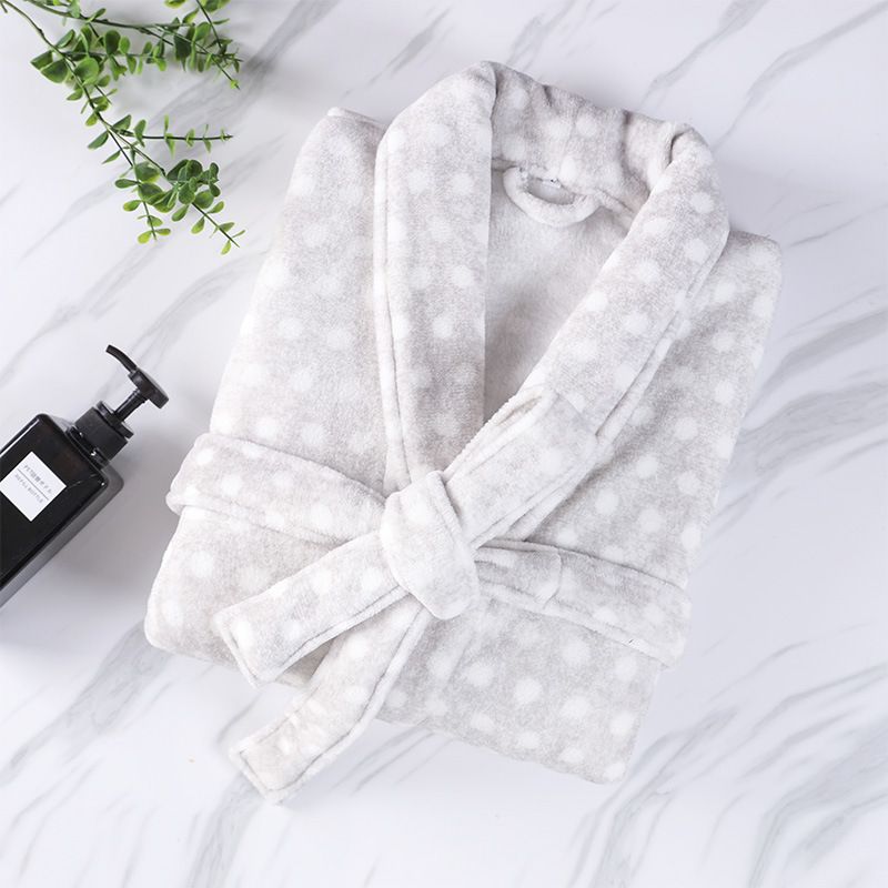 Banyo Havluları Mikro Fiber Erkek Gecelik Kadın Çift Pijama Kalın Uzun Bornoz Ev Giyim_voghion.com