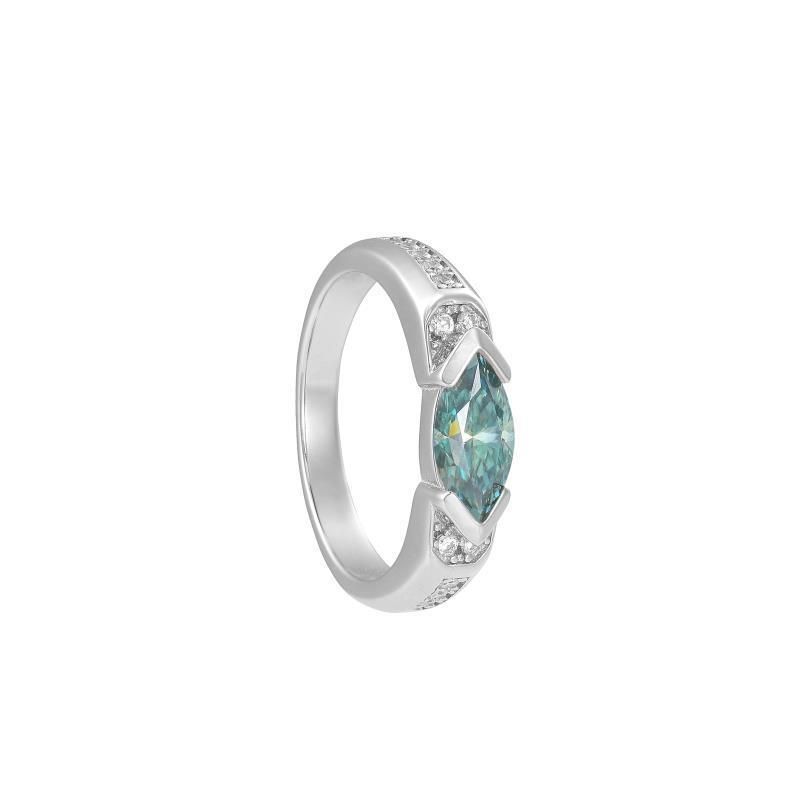 Anello in zircone con occhio di Horus, armatura in argento puro, stile unisex, leggero, lusso premium_voghion.com